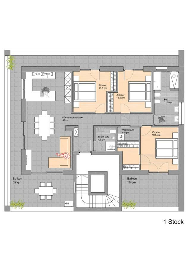 Family Apartment Julia Tramin an der Weinstraße Exterior foto